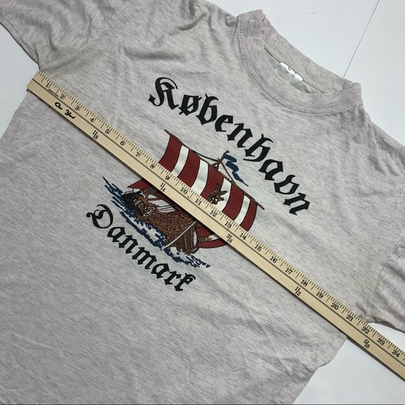 Konenhavn Denmark Vintage Shirt Mens Size L - Picture 5 of 5